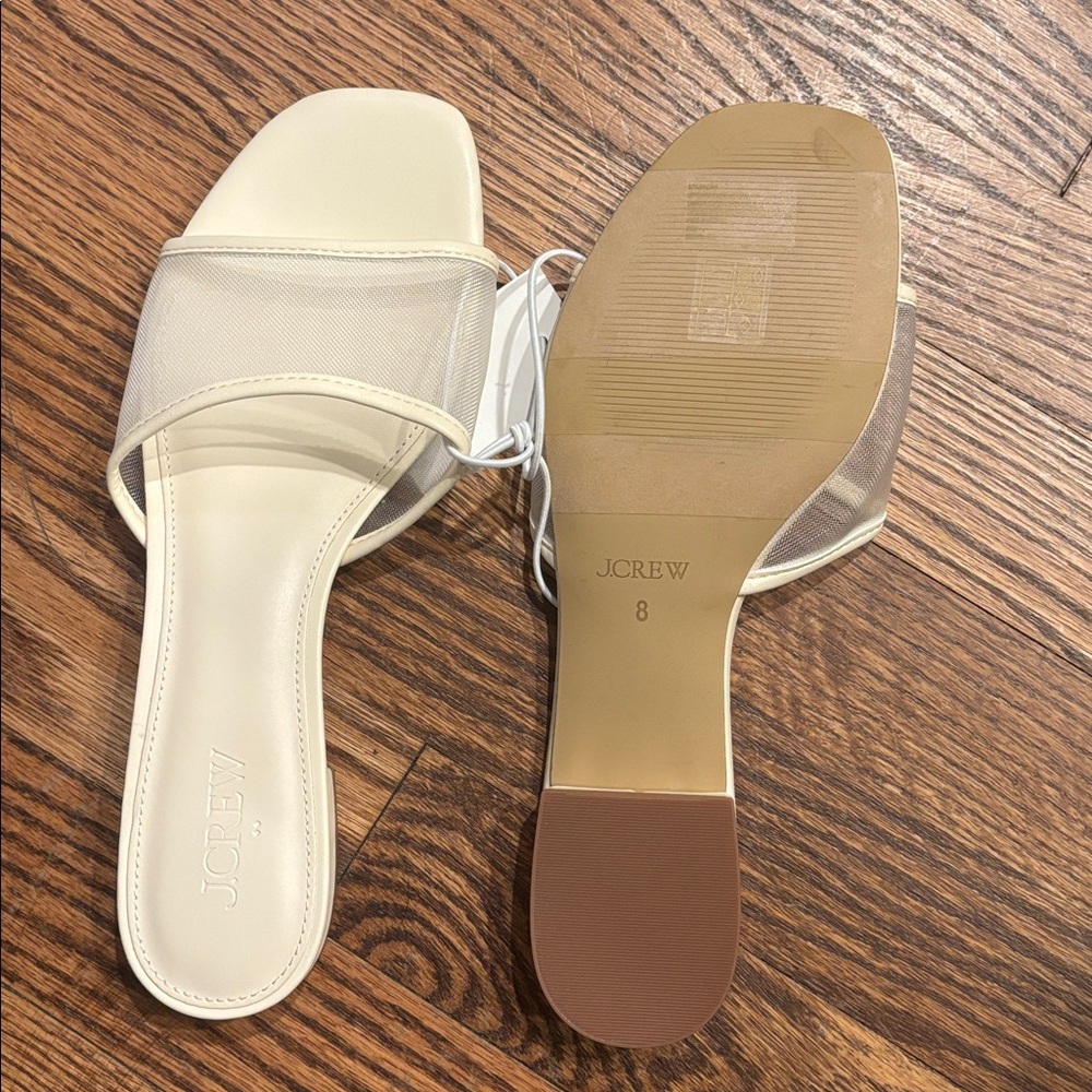Jcrew mesh slide sandal
